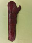 Holster western - 10. Colifornia Pattern Slim Jim. Décoration Frontier pour révolver poudre noire à canon de 7 1/2" et 8"