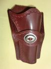 Holster western - 23. Mexican Loop déco border plus concha